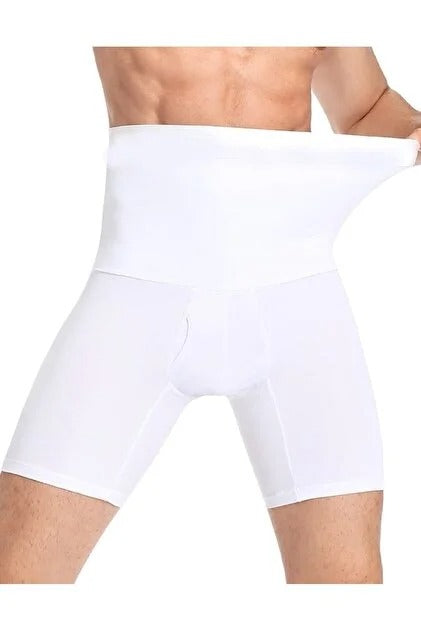 Bel Göbek ve Kalça Toparlayıcı Erkek Yüksek Bel Korse Boxer